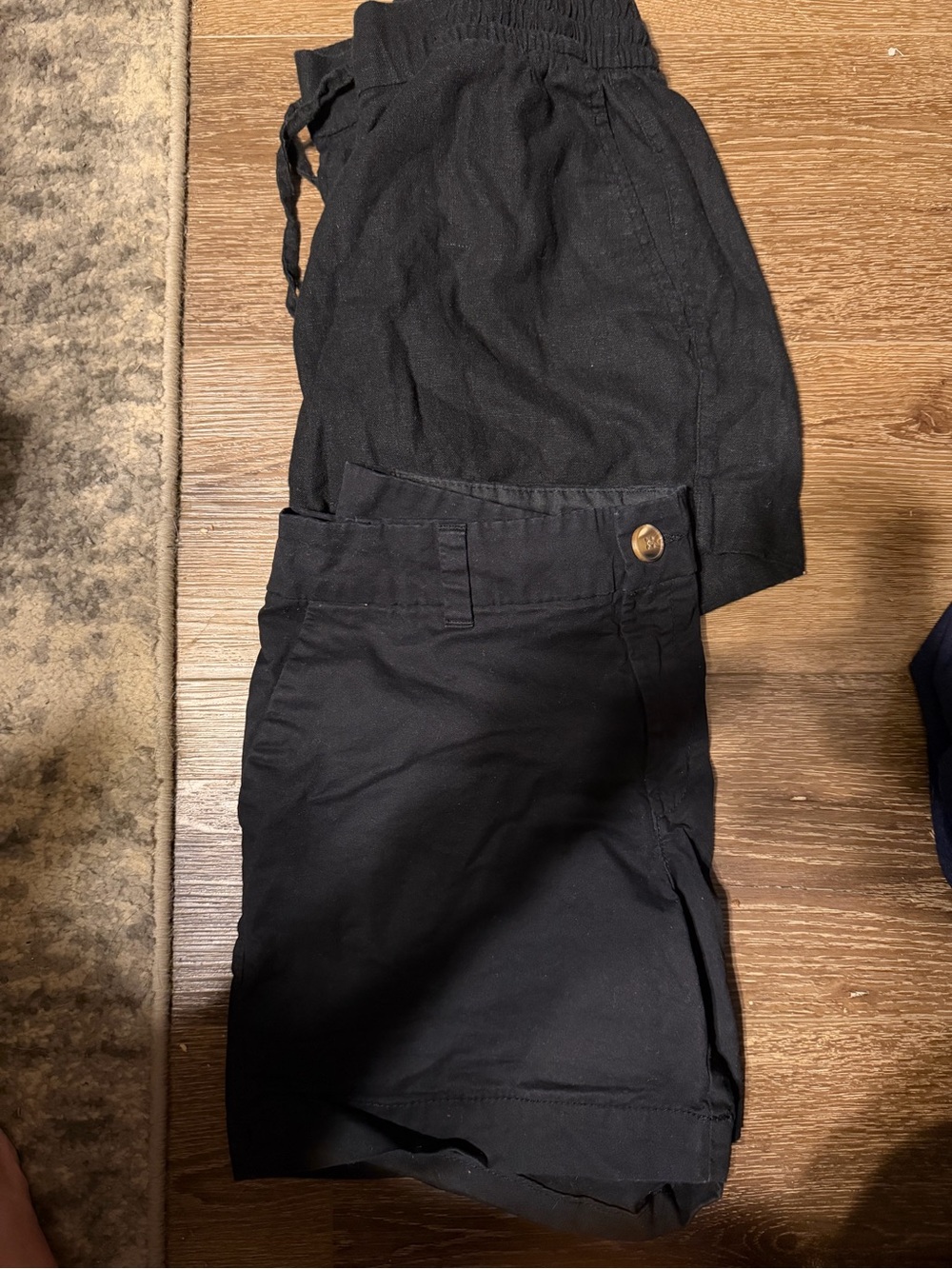 Women’s  Black Casual Shorts
